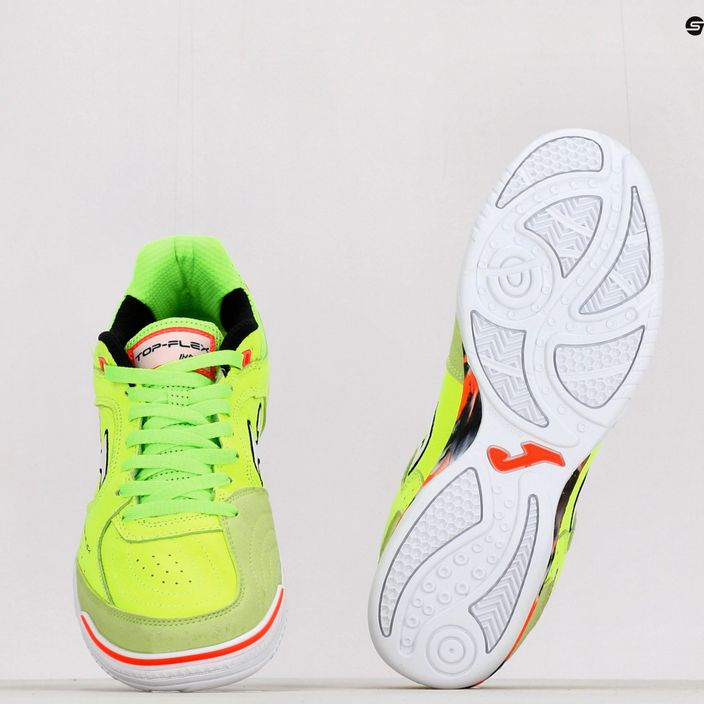 Мъжки футболни обувки Joma Top Flex IN green fluor 12