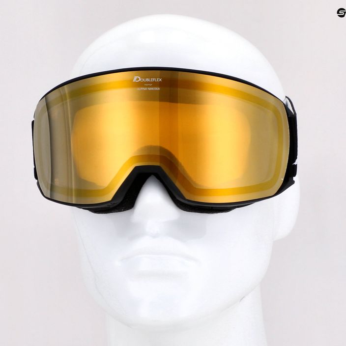 Очила за ски Alpina Nakiska Q-Lite black matt/gold 6
