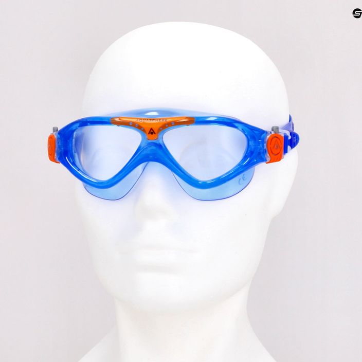 Детска маска за плуване Aqua Sphere Vista синя MS5084008LC 7