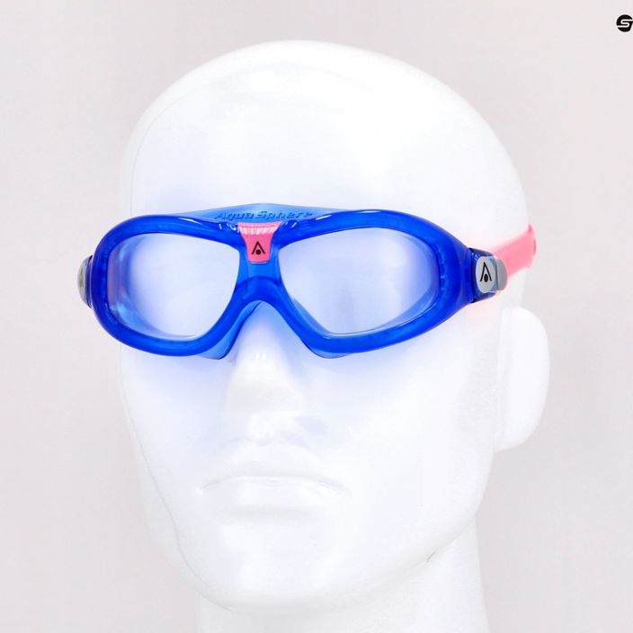 Aqua Sphere Seal Kid 2 синьо-розови очила за плуване MS5064002LC 7
