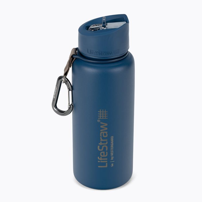 Lifestraw Go бутилка за пътуване от неръждаема стомана 710ml, синя LSGOSSMB1 2
