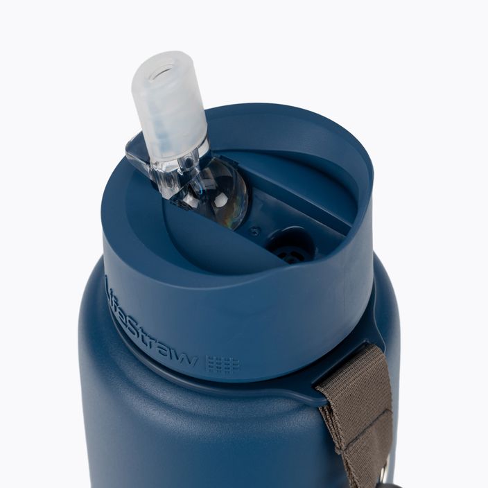 Lifestraw Go бутилка за пътуване от неръждаема стомана 710ml, синя LSGOSSMB1 3