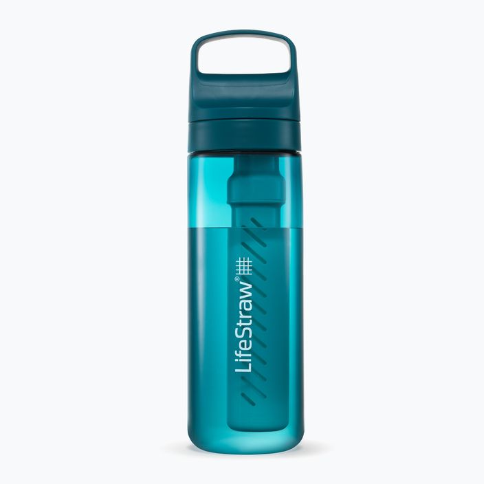 Пътна бутилка Lifestraw Go 2.0 с филтър 650 ml lagoon teal