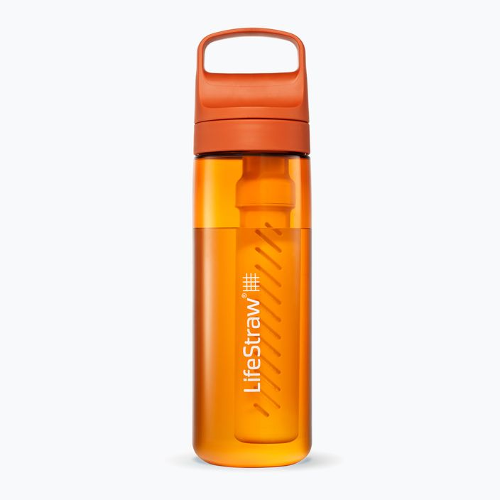 Lifestraw Go 2.0 бутилка за пътуване с филтър 650 ml kyoto orange