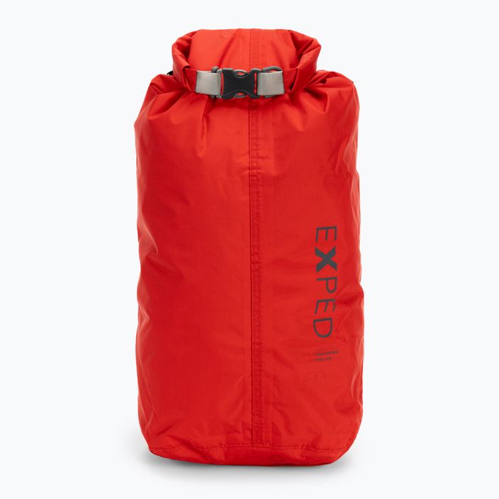 Exped Fold Drybag Водоустойчива чанта за първа помощ 5.5L червена EXP-AID 2