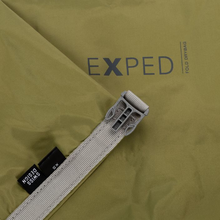 Водоустойчив чувал Exped Fold Drybag 3L green EXP-DRYBAG 3