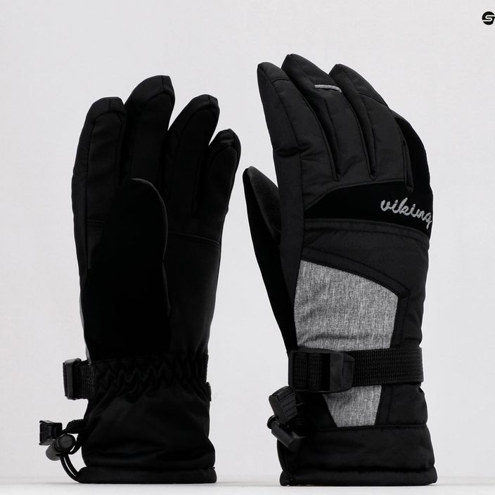Дамски ски ръкавици Viking Ronda Ski grey 113/20/5473/08 9
