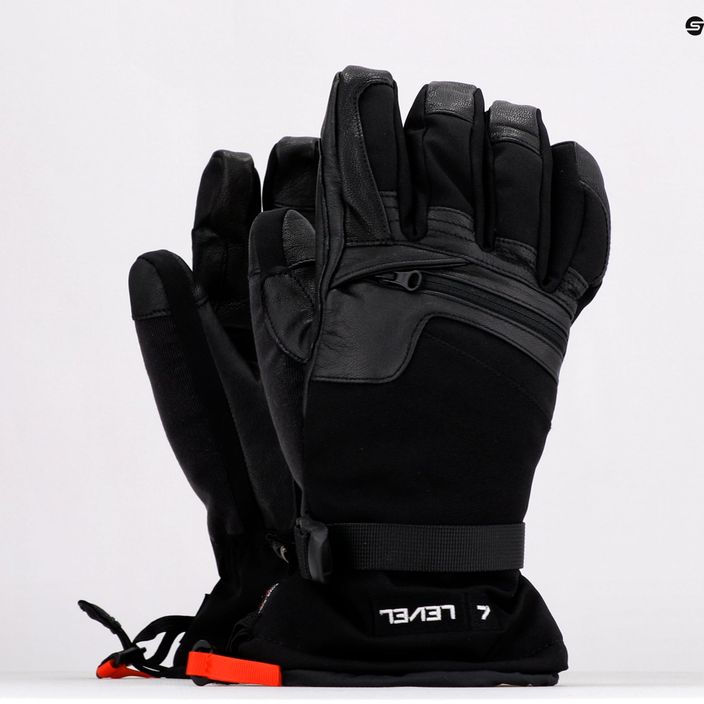 Мъжки сноуборд ръкавици Level Ranger Leather black 2091 7