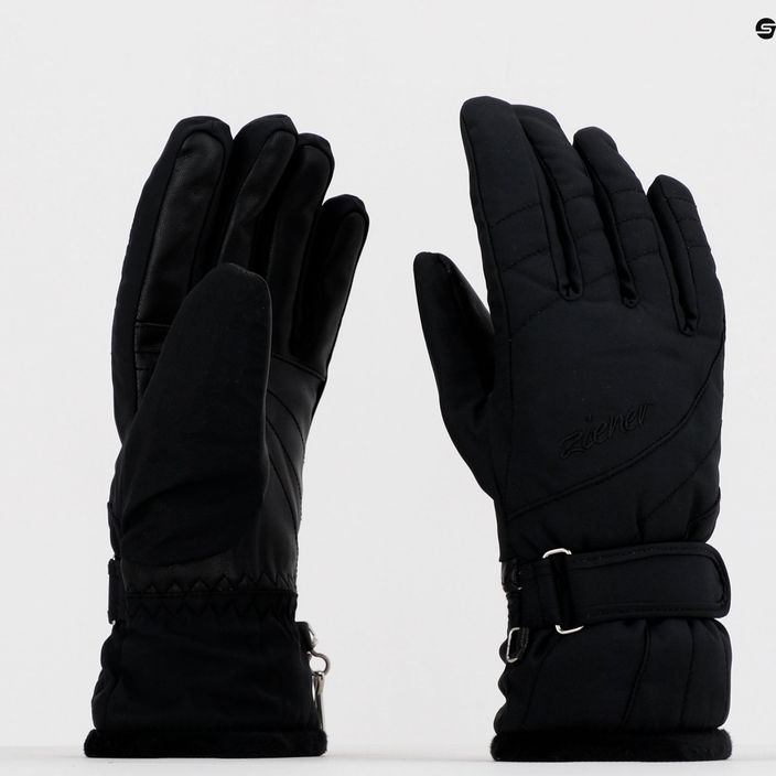 Дамски ски ръкавици ZIENER Kileni Pr black 801154.12 6