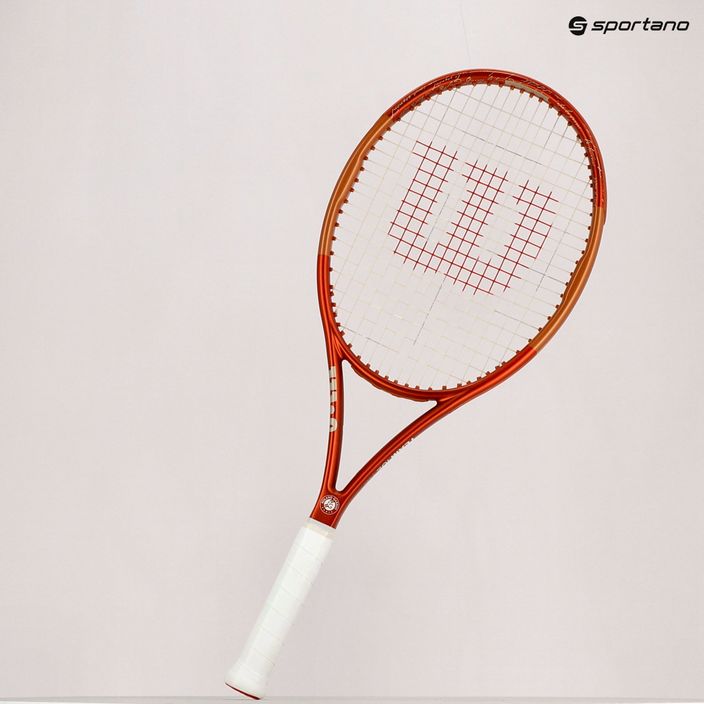 Ракета за тенис Wilson Roland Garros Team 102 червено/бяло WR085810U 9
