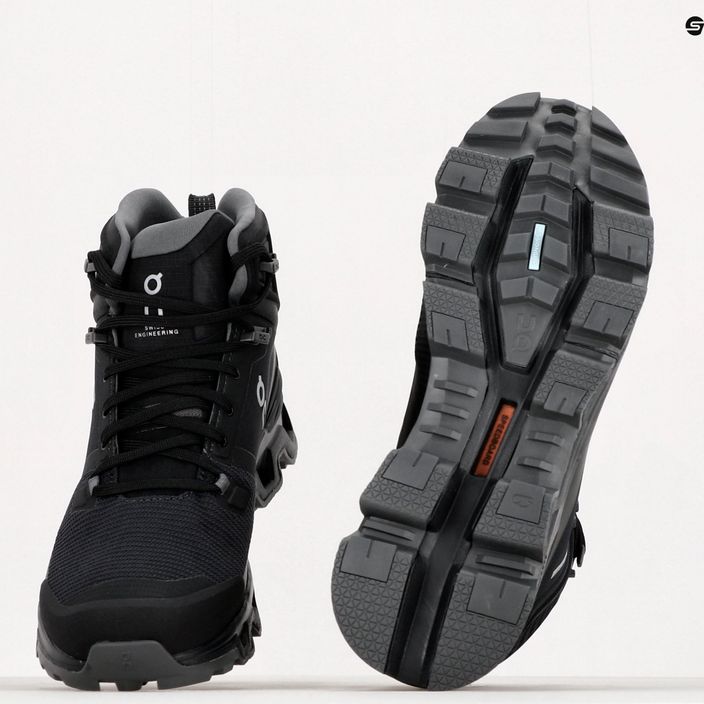 Мъжки обувки за трекинг ON Cloudrock 2 Waterproof black 6398613 11
