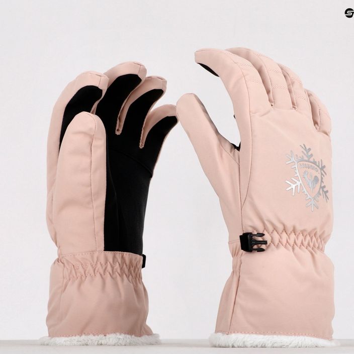 Дамски ски ръкавици Rossignol Perfy G pink 7