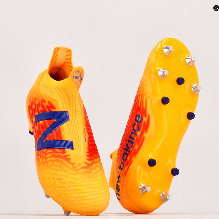 New Balance Tekela V3+ Pro SG мъжки футболни обувки оранжеви MST1SD35.D.080 11