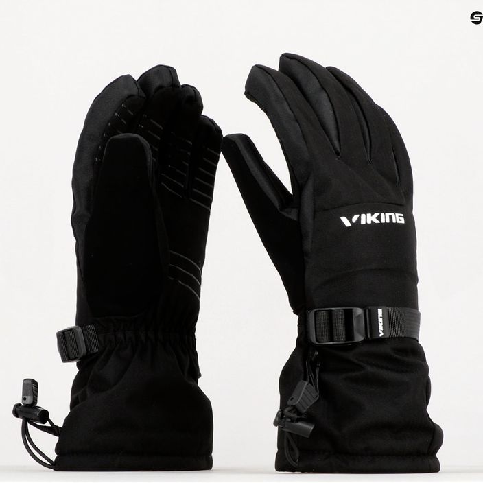 Ски ръкавици Viking Tuson черни 111/22/6523 8