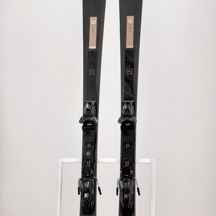 Дамски ски за спускане Salomon S/Max W 8 black + M11 GW L41135100/L4113210010 14