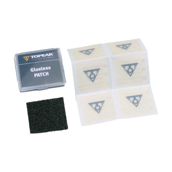 Topeak Flypaper Комплект безлепящи кръпки черен T-TGP01 2