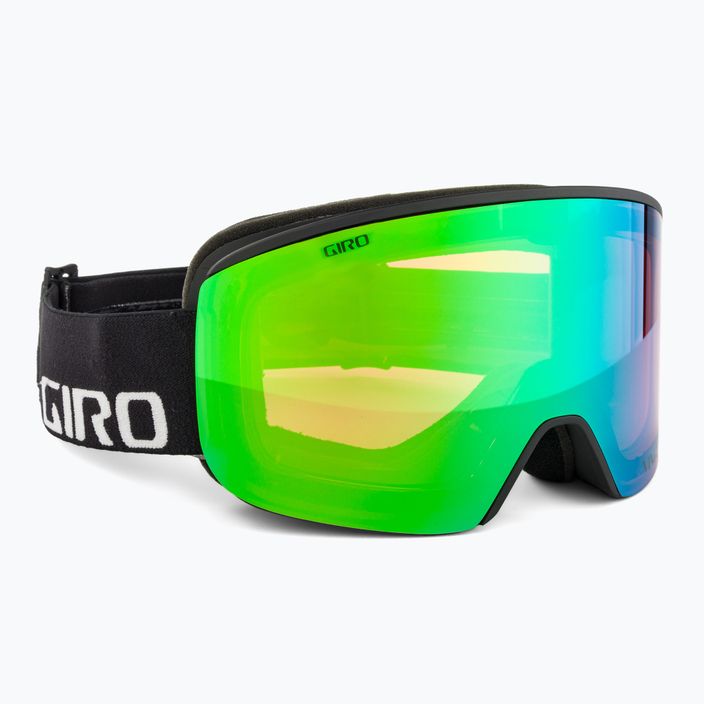 Ски очила Giro Axis black wordmark/emerald/infrared 2