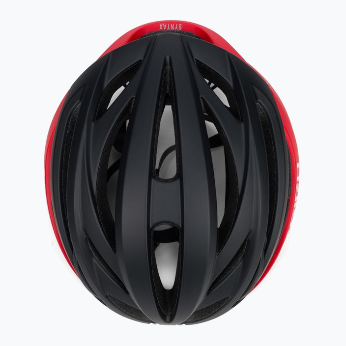 Каска за велосипед Giro Syntax черно-червена GR-7099697 6