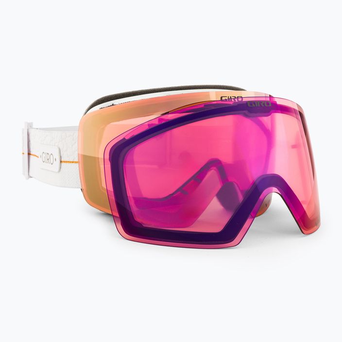 Дамски ски очила Giro Contour RS white craze/vivid rose gold/vivid infrared
