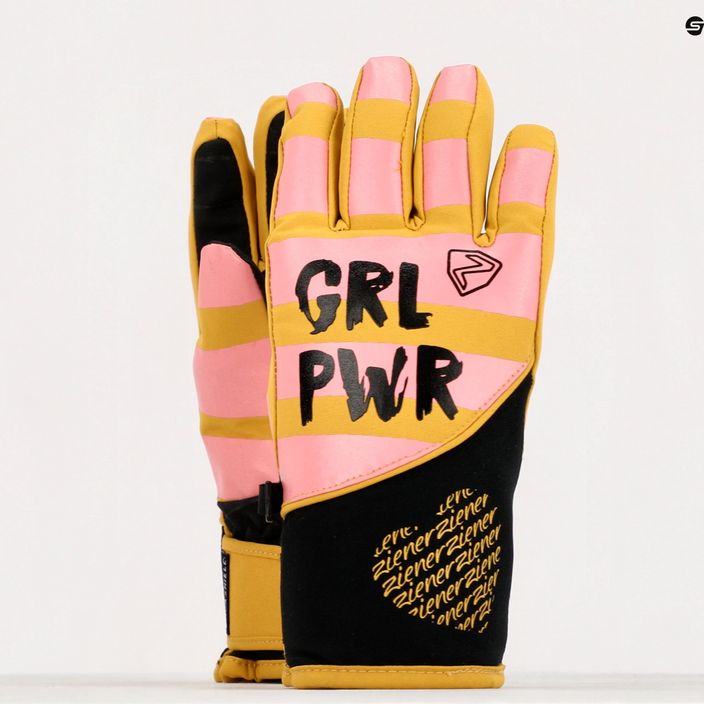 Детски ски ръкавици ZIENER Liwa AS PR pink 801997 8