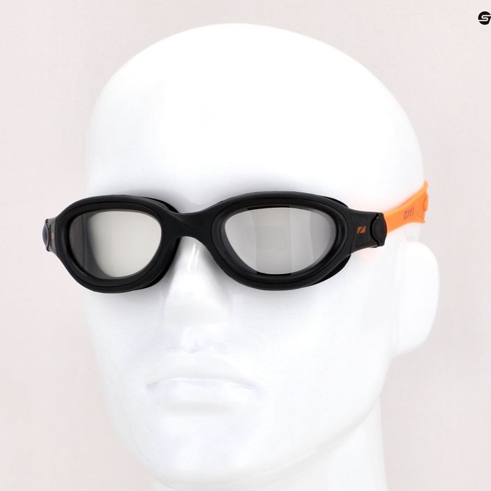 Zone3 Venator X Очила за плуване 113 черни/оранжеви SA21GOGVE113_OS 7