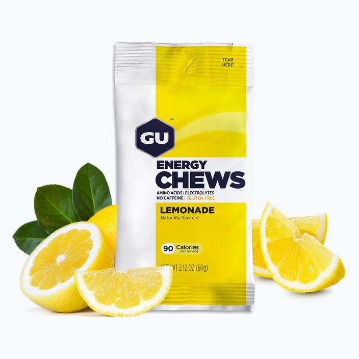 GU Energy Chews 54 г лимонада 2