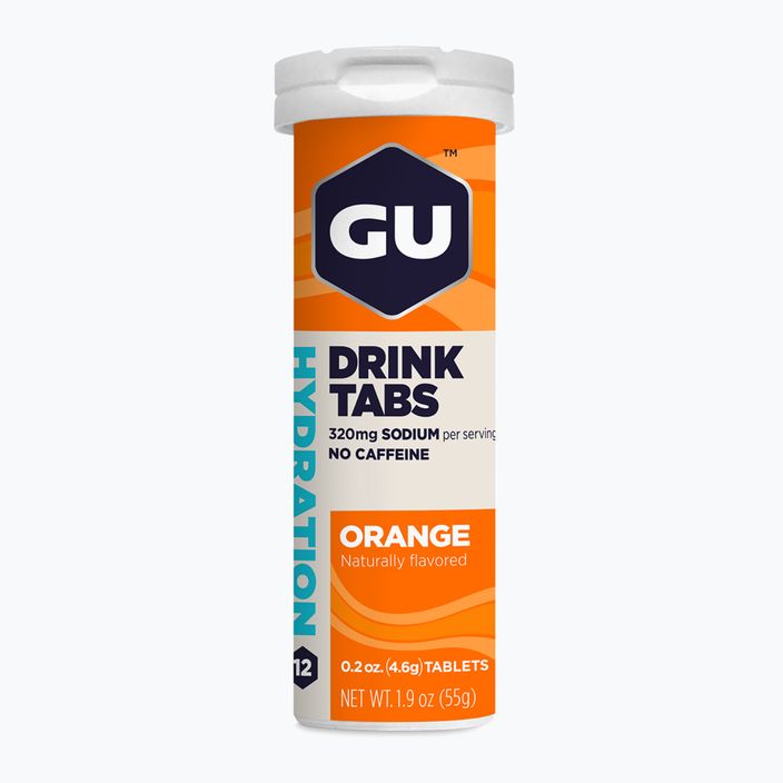 GU Hydration Drink Tabs orange 12 таблетки