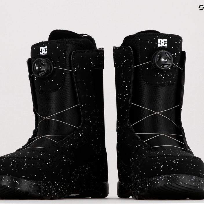 Мъжки обувки за сноуборд DC SW Phase Boa black/black/red 9