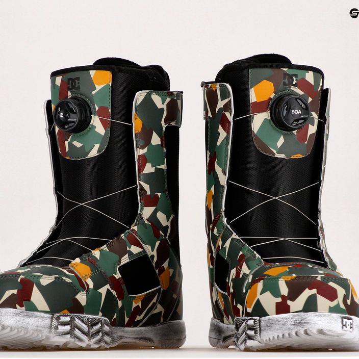 Мъжки обувки за сноуборд DC SW Phase Boa green/brown/black 9