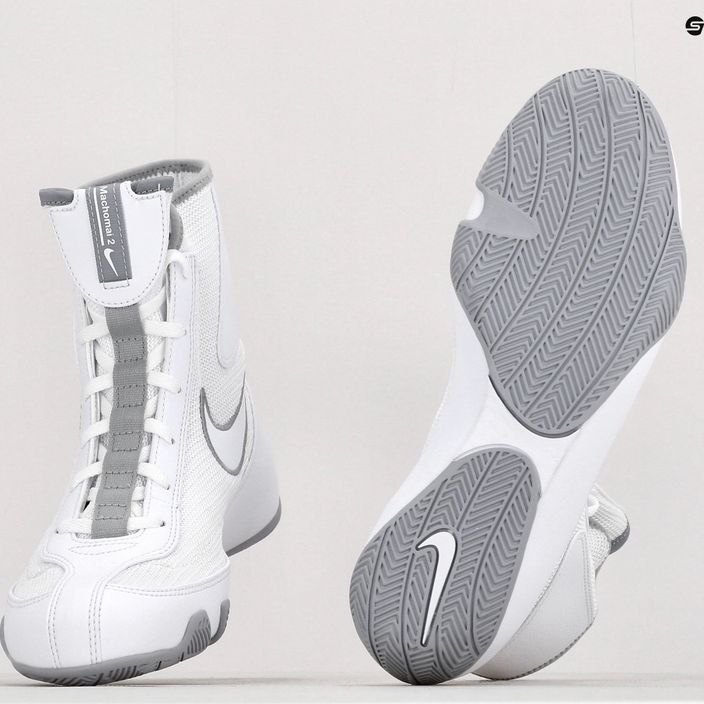 Nike Machomai боксови обувки бели 321819-110 11