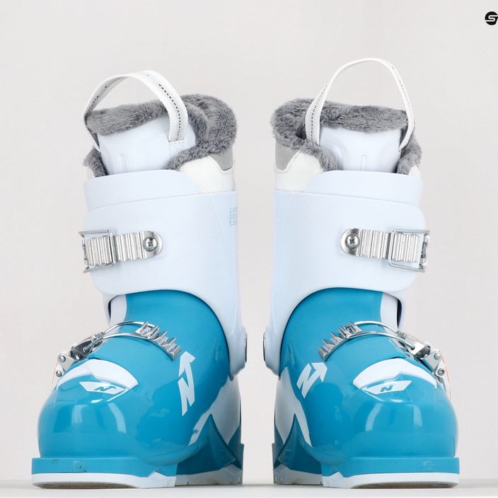 Детски ски обувки Nordica Speedmachine J2 синьо и бяло 15