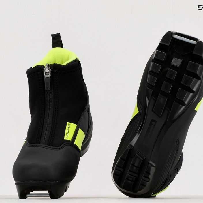 Детски обувки за ски бягане Fischer XJ Sprint черни/жълти S4082131 17