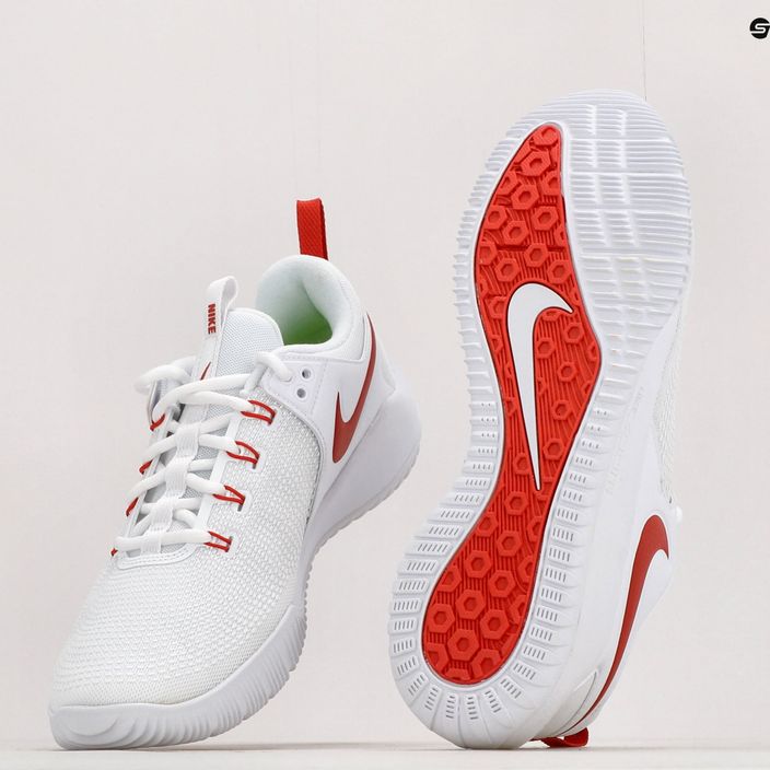 Мъжки обувки за волейбол Nike Air Zoom Hyperace 2 white and red AR5281-106 11