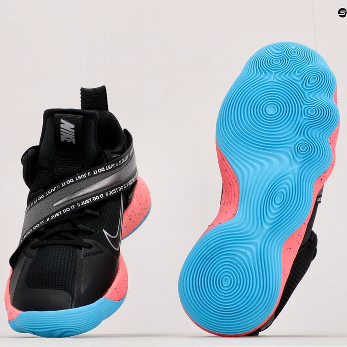 Nike React Hyperset SE обувки за волейбол черни/розови DJ4473-064 11