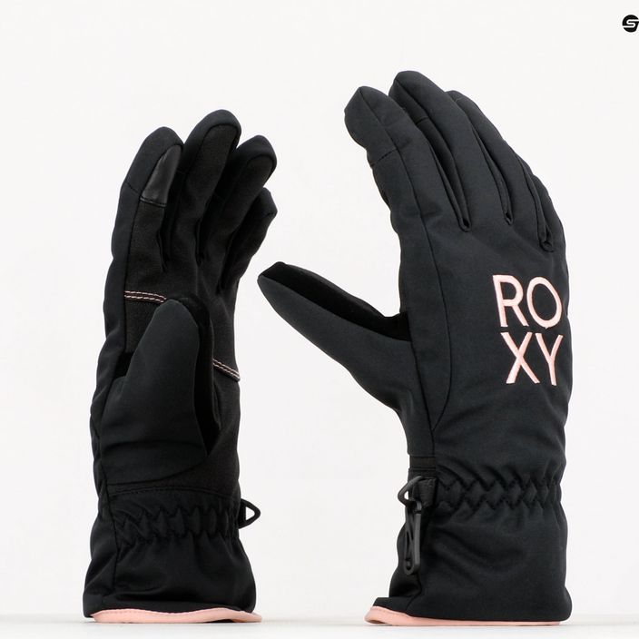 Дамски ръкавици за сноуборд ROXY Freshfields 2021 true black 8