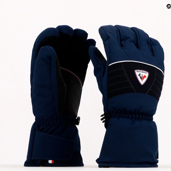 Мъжки ски ръкавици Rossignol Legend Impr navy 7