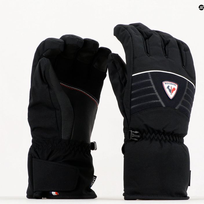 Мъжки ски ръкавици Rossignol Legend Impr black 8