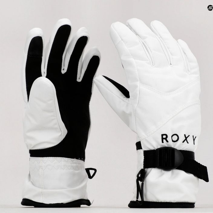 Дамски ръкавици за сноуборд ROXY Jetty Solid 2021 bright white 6