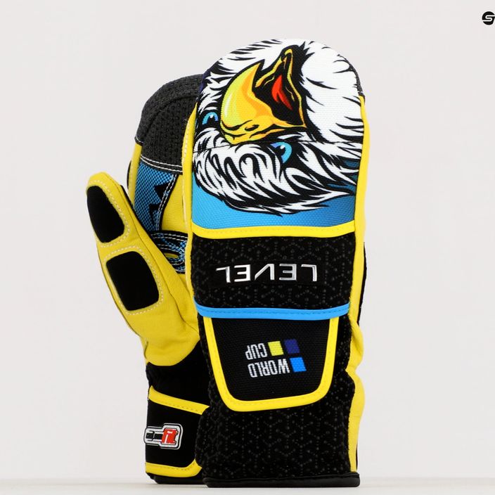 Детска ски ръкавица Level Worldcup CF Mitt жълта 4117JM.66 8