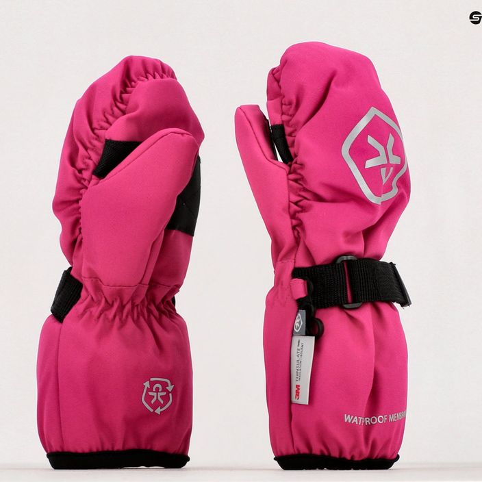 Цвят Детски ръкавици Водоустойчиви ски ръкавици розови 740816 7