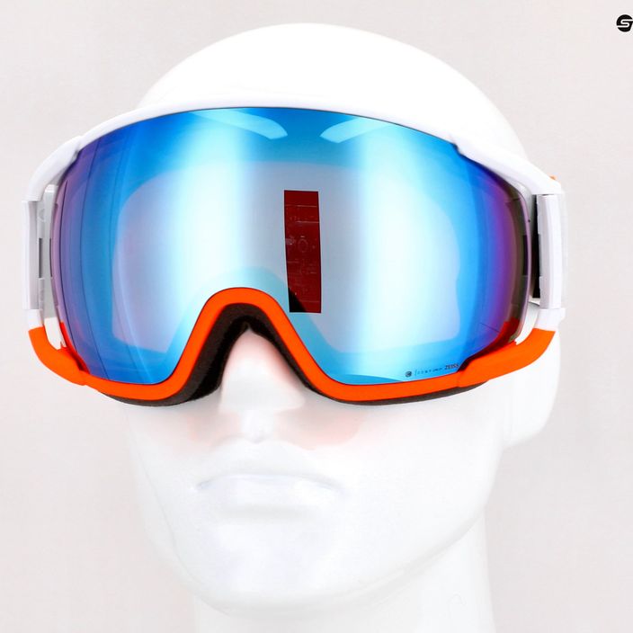 Очила за ски POC Zonula Clarity Comp white/fluorescent orange/spektris blue 11