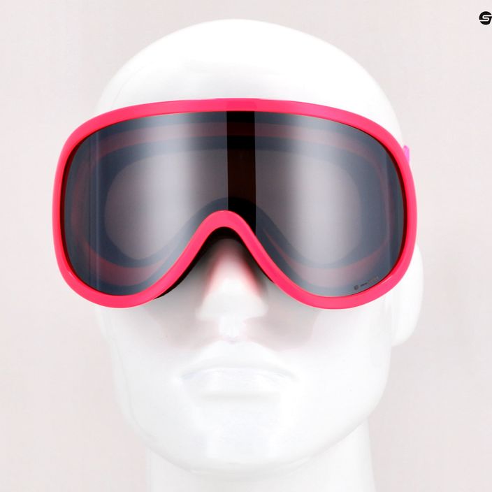 Детски очила за ски POC POCito Retina fluorescent pink/clarity pocito 11