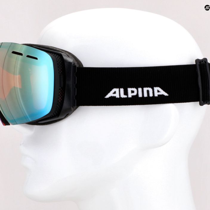 Очила за ски Alpina Granby QV black matt/gold sph 10