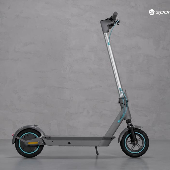 Motus Scooty 10 plus 2022 сребърен електрически скутер 15