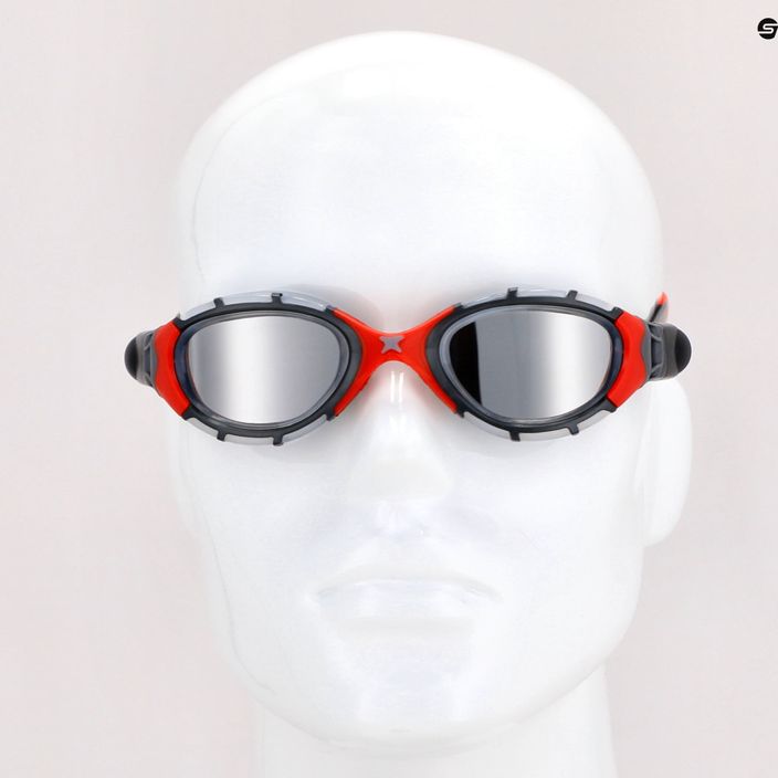 Очила за плуване Zoggs Predator Flex Titanium silver 461054 7