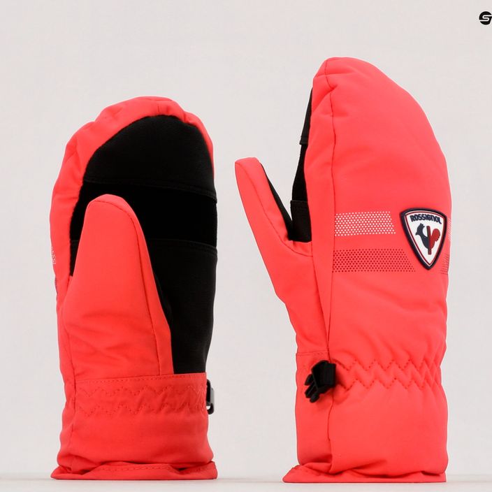 Детски ски ръкавици Rossignol Roc Impr M pink 6