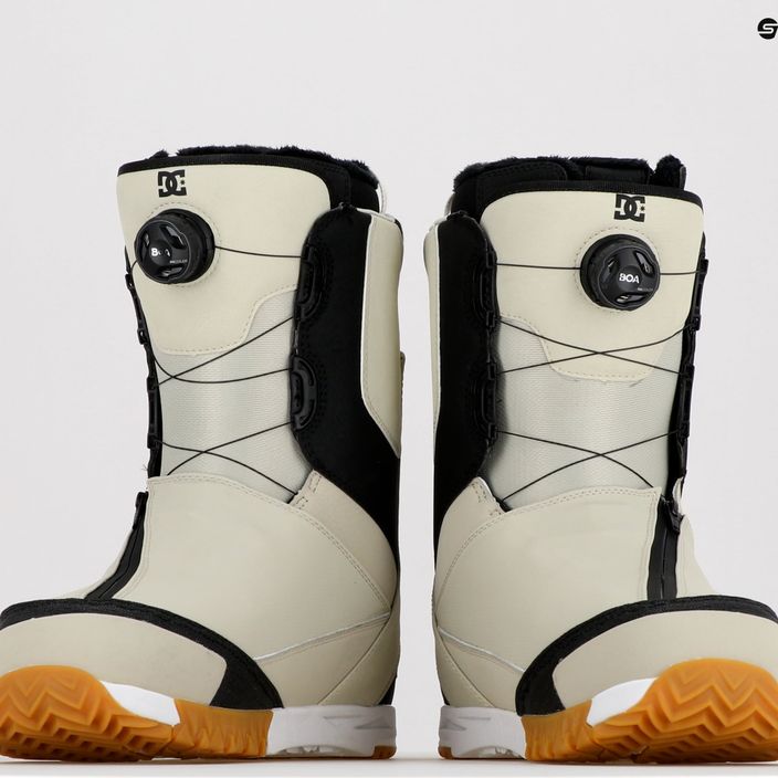 Мъжки обувки за сноуборд DC Transcend off white/gum 13