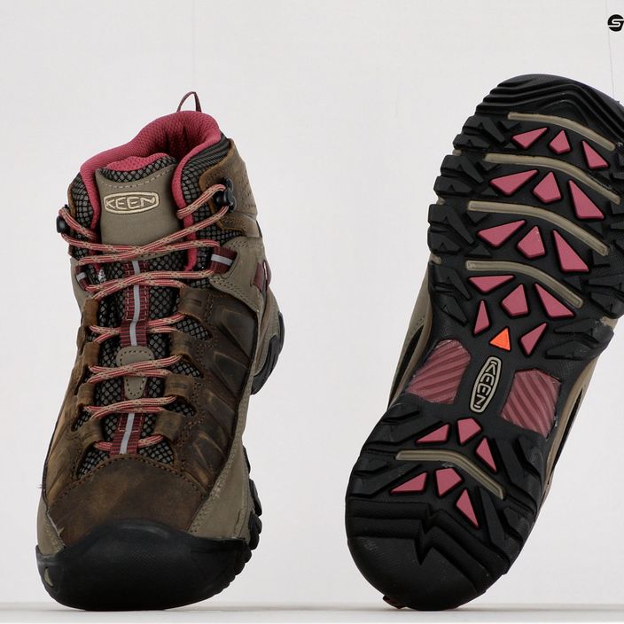 Дамски обувки за трекинг KEEN Targhee III Mid grey 1023040 18