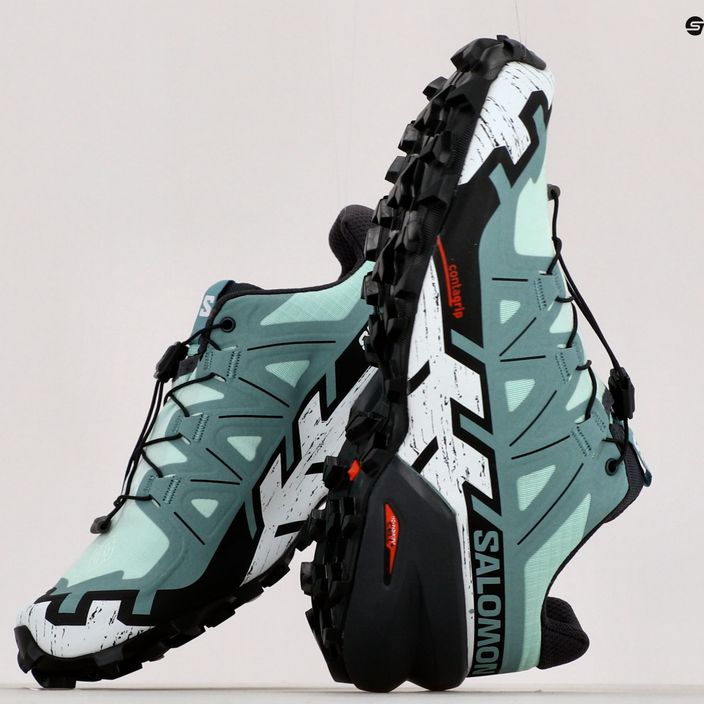 Дамски обувки за бягане Salomon Speedrcross 6 зелен L41743100 13
