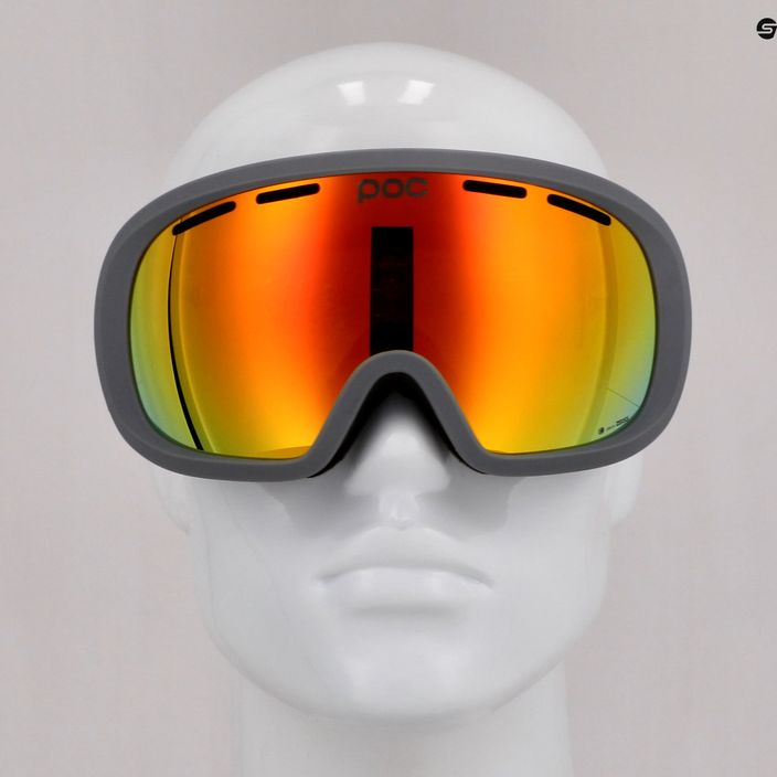 Очила за ски POC Fovea Mid Clarity pegasi grey/spektris orange 6